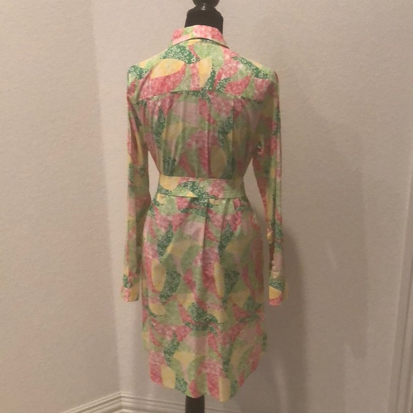Lilly Pulitzer cotton shirt dress - Picture 2 of 7